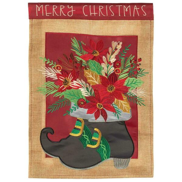 Recinto 29 x 42 in. Shaped Christmas Boots Garden Flag - Large RE3468749